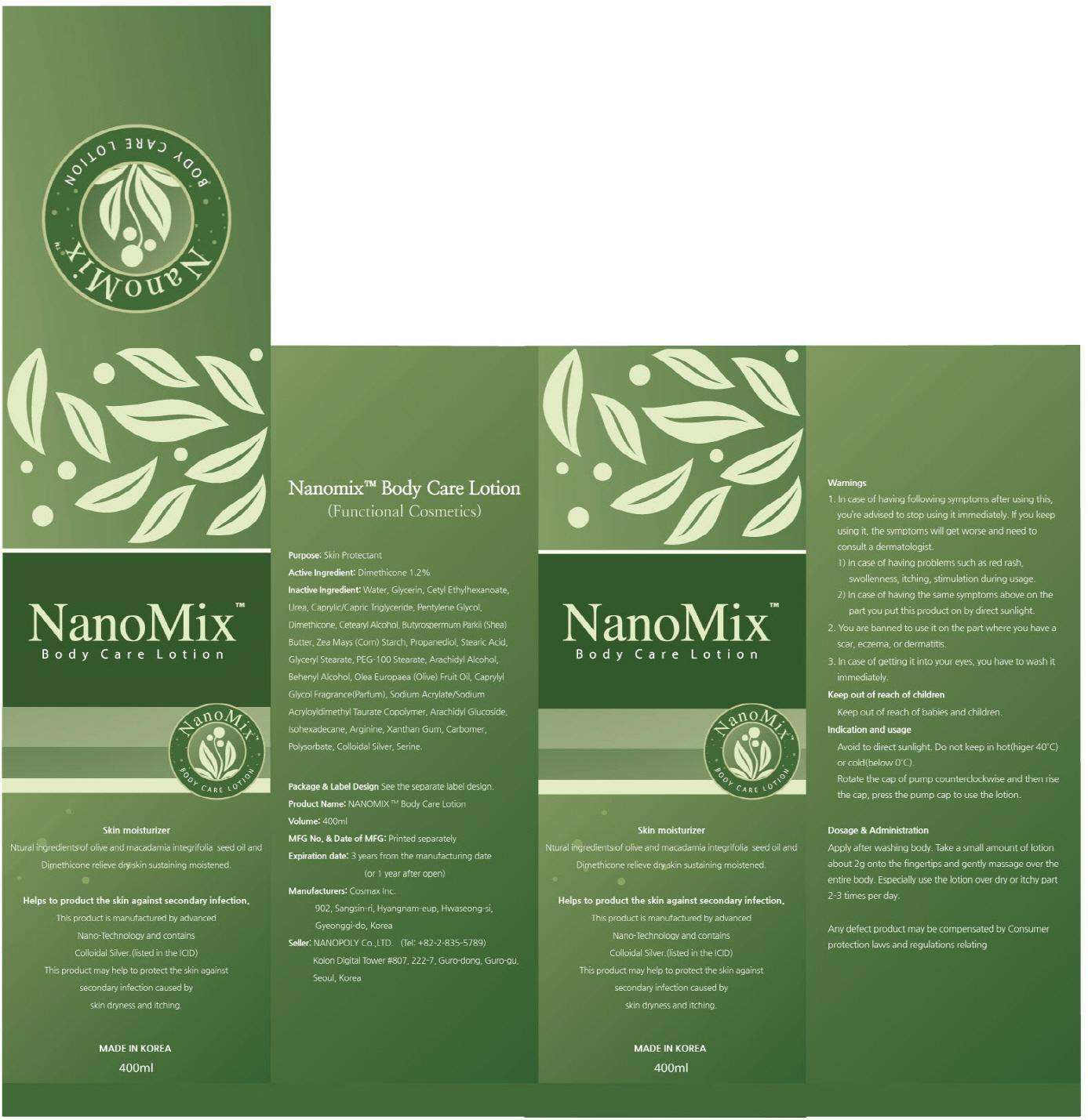 NANOMIX BODY CARE